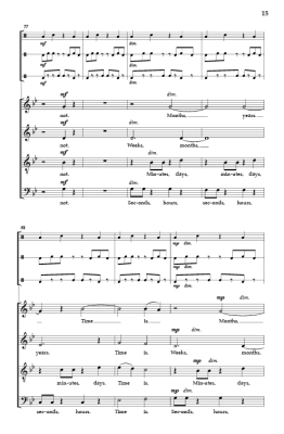 Time Is - van Dyke/Burrows - SATB