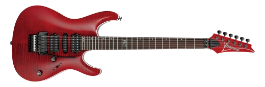 Ibanez - Kiko Loureiro Signature Guitar - Transparent Ruby Red