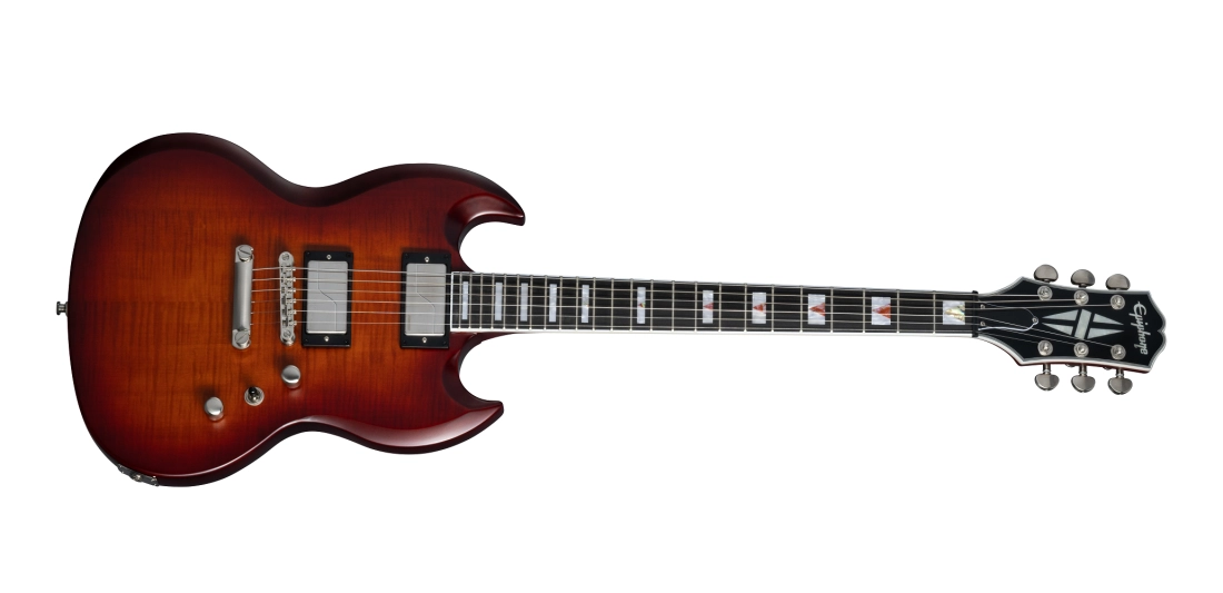 SG Prophecy Electric Guitar with Gigbag - Aged Bengal Tiger Burst