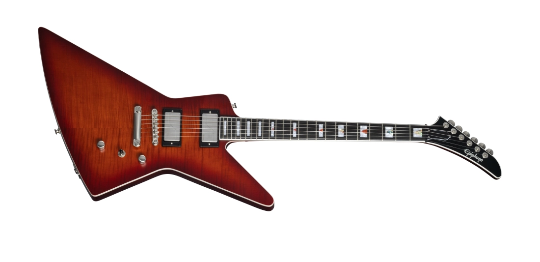 Extura Prophecy Electric Guitar with Gigbag - Aged Bengal Tiger Burst