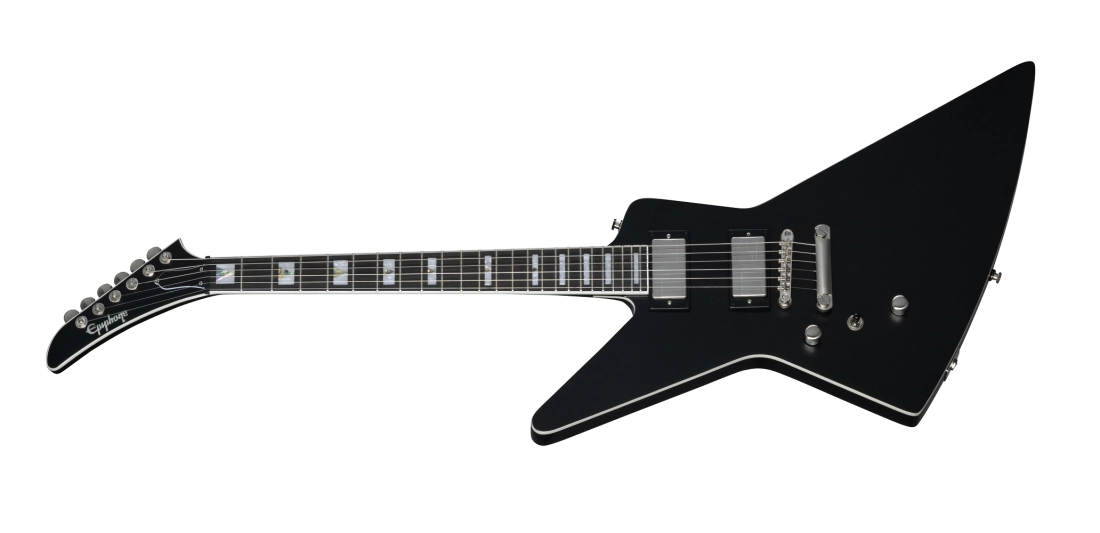 Extura Prophecy Electric Guitar with Gigbag, Left-Handed - Aged Jet Black Metallic