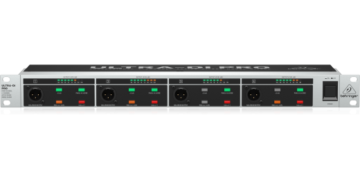 DI4000 V2 Professional 4-Channel Active DI Box