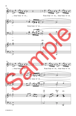 Keep Keepin\' On - Sharpe - SATB