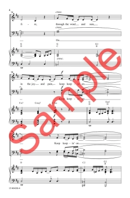 Keep Keepin\' On - Sharpe - SATB