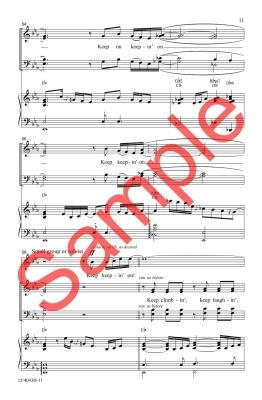 Keep Keepin\' On - Sharpe - SATB