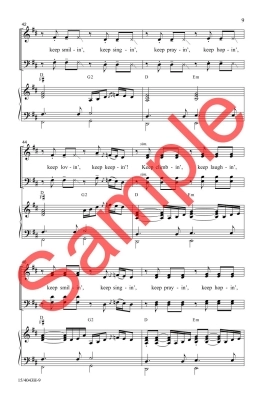 Keep Keepin\' On - Sharpe - SATB