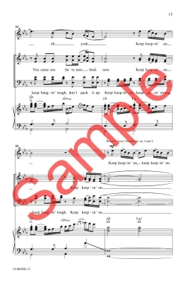 Keep Keepin\' On - Sharpe - SATB