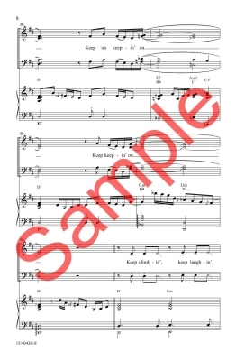 Keep Keepin\' On - Sharpe - SATB