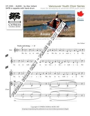 Auass (Child) - Vollant - SATB divisi