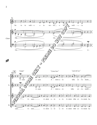 Auass (Child) - Vollant - SATB divisi