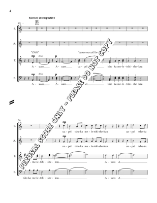 Auass (Child) - Vollant - SATB divisi