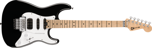 Charvel Guitars - MJ So-Cal Style 1 HSS FR M, Maple Fingerboard - Gloss Black