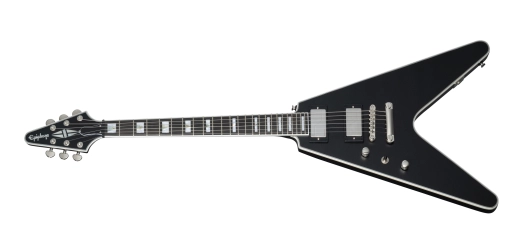 Epiphone - Flying V Prophecy Electric Guitar with Gigbag, Left-Handed - Aged Jet Black Metallic