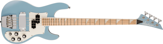 Jackson Guitars - X Series Concert Bass CBXDX IV M, Maple Fingerboard - Ice Blue Metallic