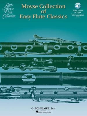 G. Schirmer Inc. - Moyse Collection of Easy Flute Classics - Livre/Audio en ligne