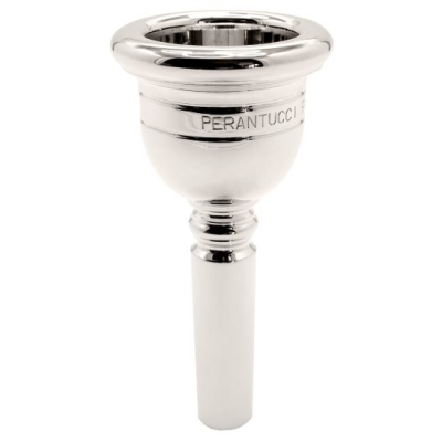Perantucci - Silver-Plated Tuba Mouthpiece - 50