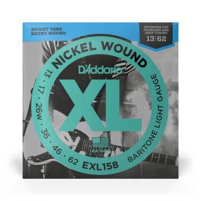 EXL158 - Nickel Wound BARITONE LIGHT 13-62