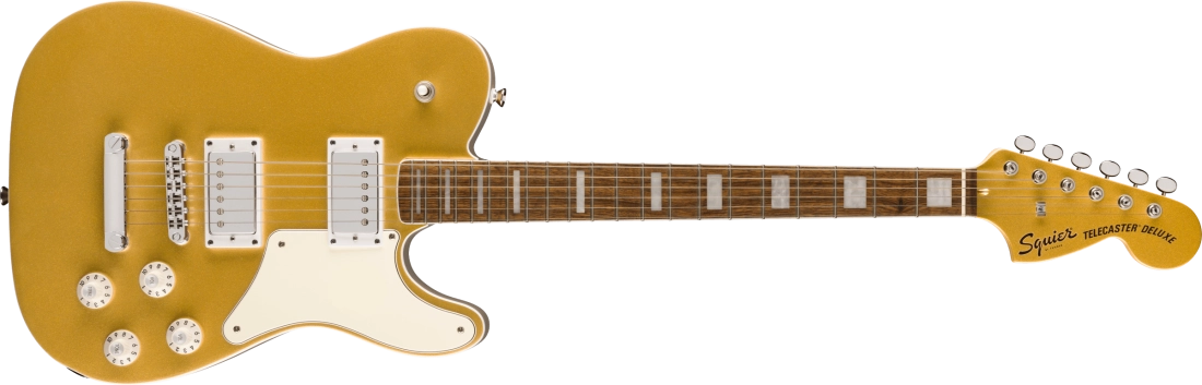 Limited Edition Paranormal Troublemaker Telecaster Deluxe, Laurel Fingerboard - Aztec Gold