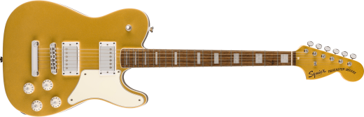 Squier - Limited Edition Paranormal Troublemaker Telecaster Deluxe, Laurel Fingerboard - Aztec Gold