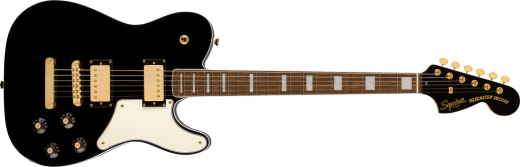 Squier - Limited Edition Paranormal Troublemaker Telecaster Deluxe, Laurel Fingerboard - Black