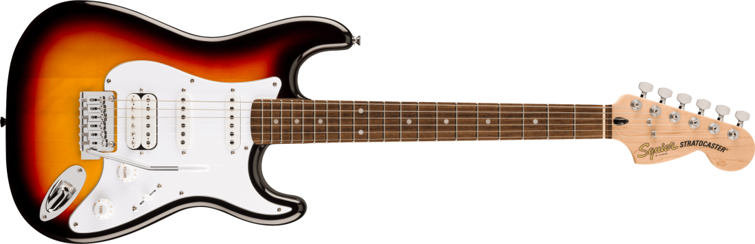 Affinity Series Stratocaster Junior HSS, Laurel Fingerboard - 3-Color Sunburst