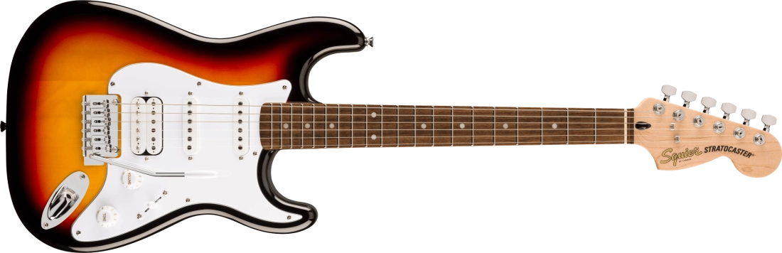 Affinity Series Stratocaster Junior HSS, Laurel Fingerboard - 3-Color Sunburst