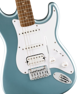 Affinity Series Stratocaster Junior HSS, Laurel Fingerboard - Ice Blue Metallic