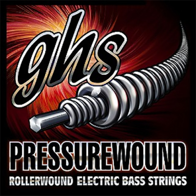 GHS Strings - M7200-5 Pressurewound 5-String Bass Set, Long Scale - Medium