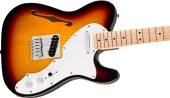 Affinity Series Telecaster Thinline, Maple Fingerboard - 3-Color Sunburst