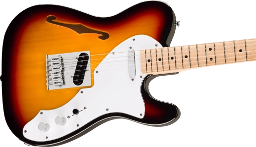 Affinity Series Telecaster Thinline, Maple Fingerboard - 3-Color Sunburst