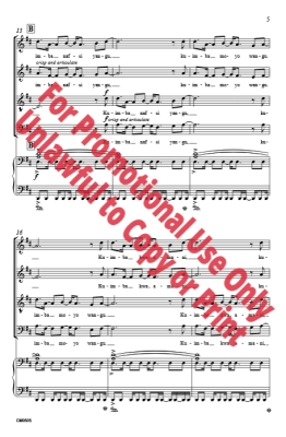 Kuimba Nafsi Yangu - Narverud - SATB