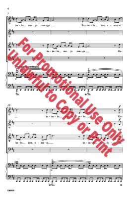 Kuimba Nafsi Yangu - Narverud - SATB