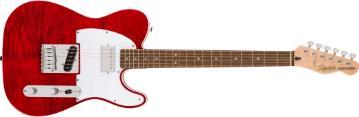 Squier - Affinity Series Telecaster FMT SH, Laurel Fingerboard - Crimson Red Transparent