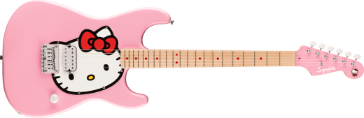 Squier Limited Edition Hello Kitty Stratocaster With Gig Bag