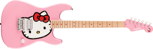 Limited Edition Hello Kitty Stratocaster with Gig Bag - Pink