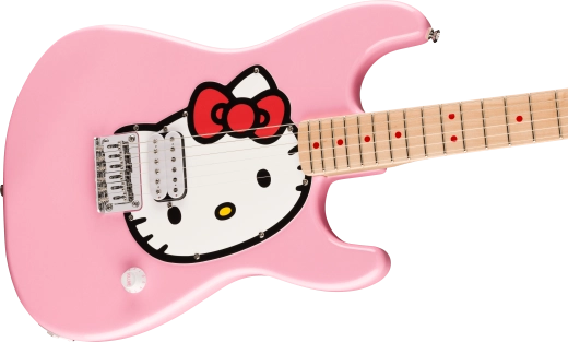 Limited Edition Hello Kitty Stratocaster with Gig Bag - Pink