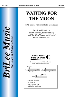 BriLee Music Publishing - Waiting for the Moon - Blevins - SAB
