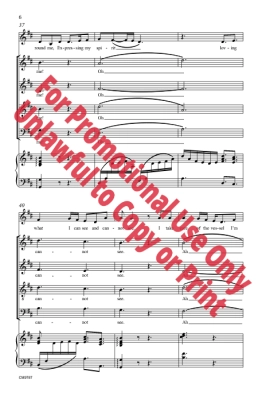 Who I Want To Be - Morris/Menon - SATB