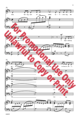 Who I Want To Be - Morris/Menon - SATB