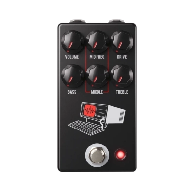JHS Pedals - Hard Drive Distortion Pedal - Black