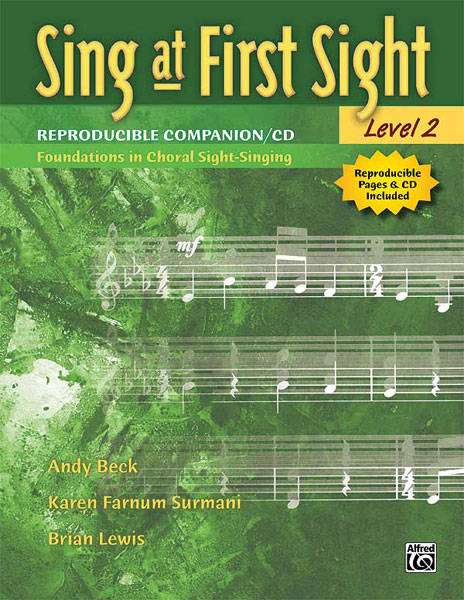 Sing at First Sight, Level 2 - Beck/Surmani/Lewis - Choral Voices - Reproducible Companion Book/CD