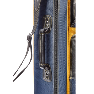 Fiberglass Double Trumpet Case - Blue Nylon