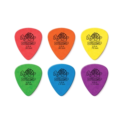 Dunlop - Tortex Standard Pick Variety Pack - 12 Pack