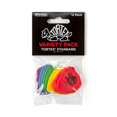 Tortex Standard Pick Variety Pack - 12 Pack