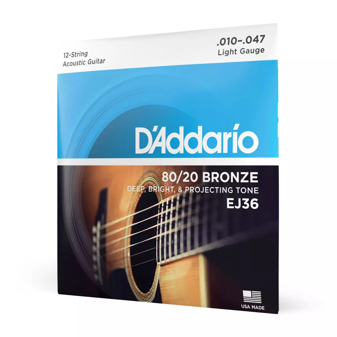 EJ36 - 80/20 Bronze 12-String 10-47