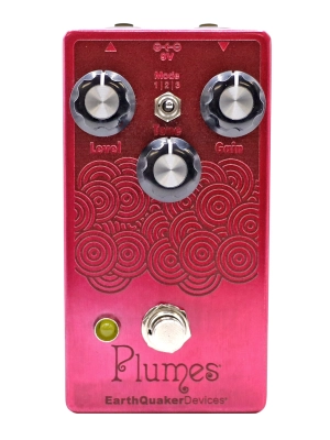 EarthQuaker Devices - Plumes Transparent Overdrive - Red