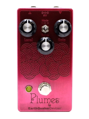 EarthQuaker Devices - Plumes Transparent Overdrive - Red