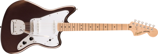 Squier - Affinity Series Jaguar, Maple Fingerboard - Mystic Metallic Brown