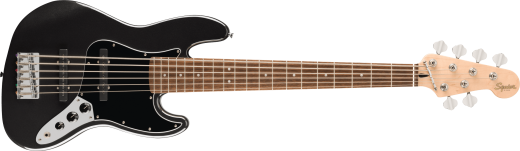 Squier - Affinity Series Jazz Bass VI, Laurel Fingerboard - Black Metallic