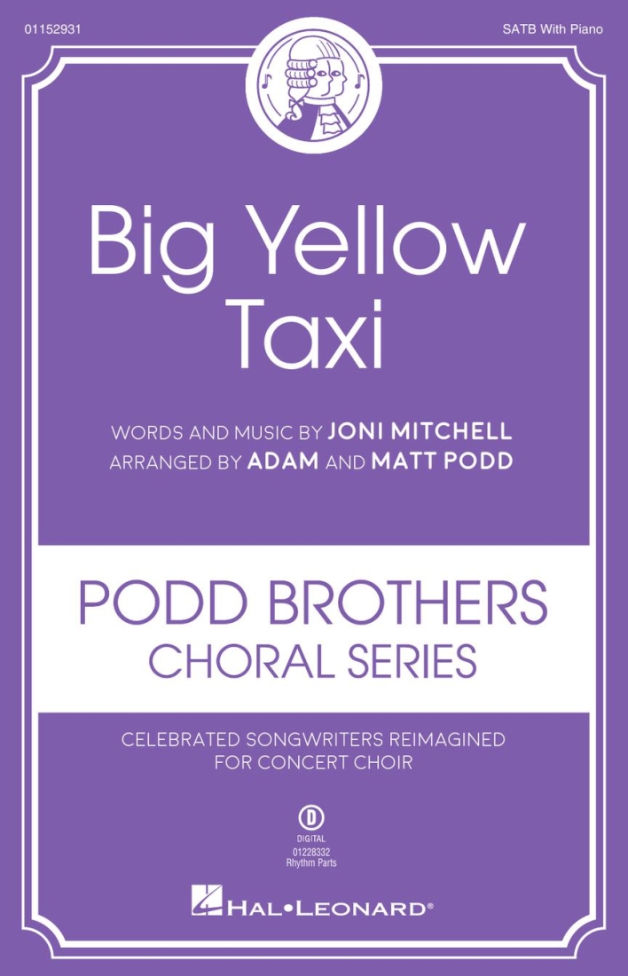 Big Yellow Taxi - Mitchell/Podd - SATB